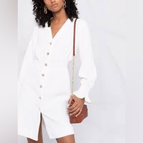 Sandro Lylie White Dress - Picture 4 of 5